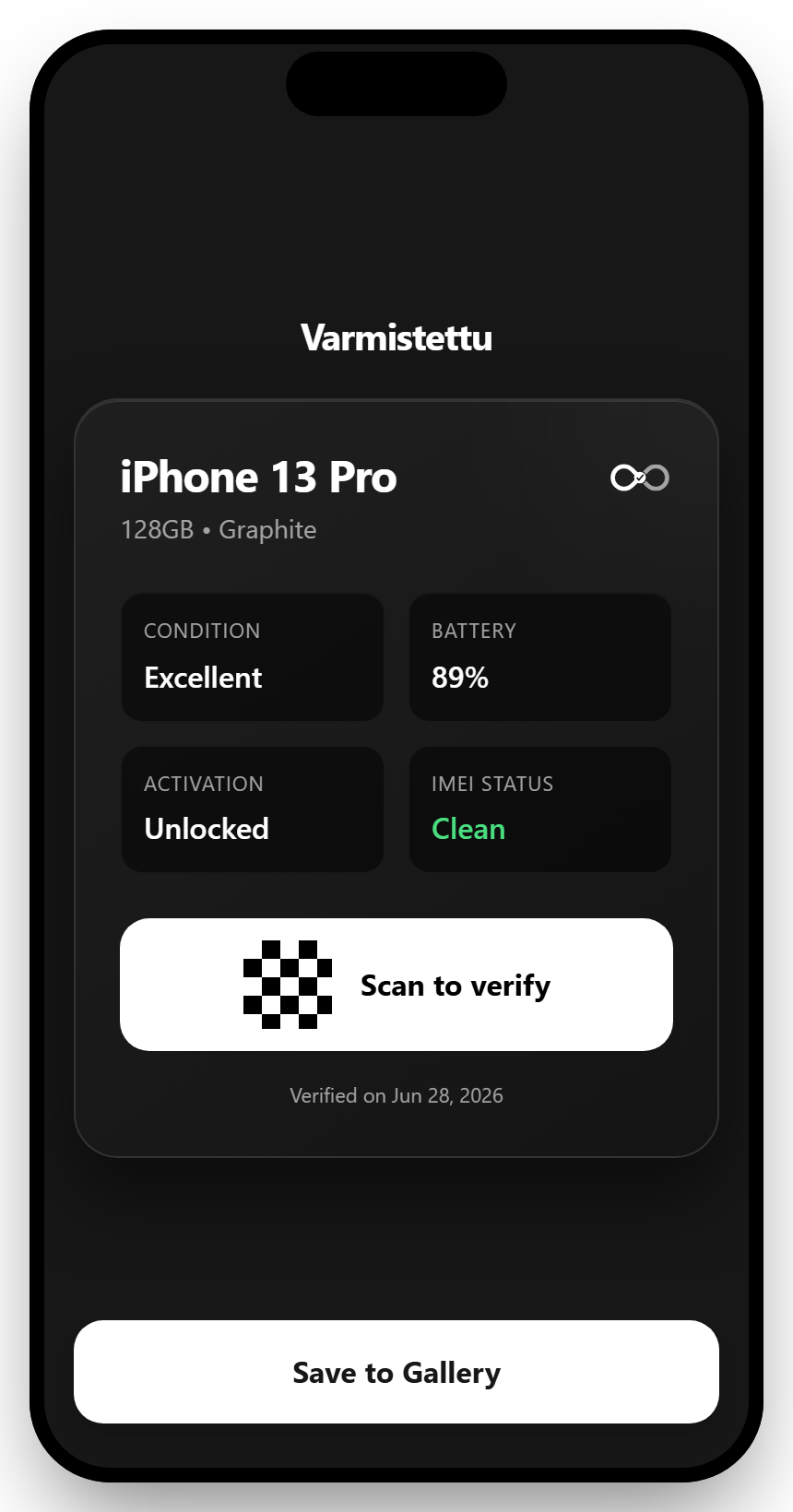Verified badge